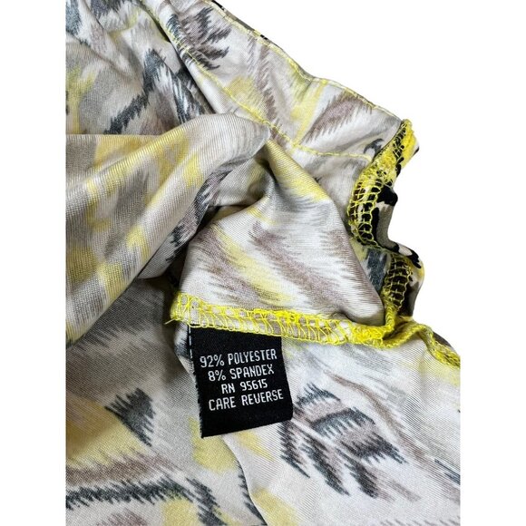 Rafaella Women's Yellow & Black Casual Blouse - Picture 7 of 7